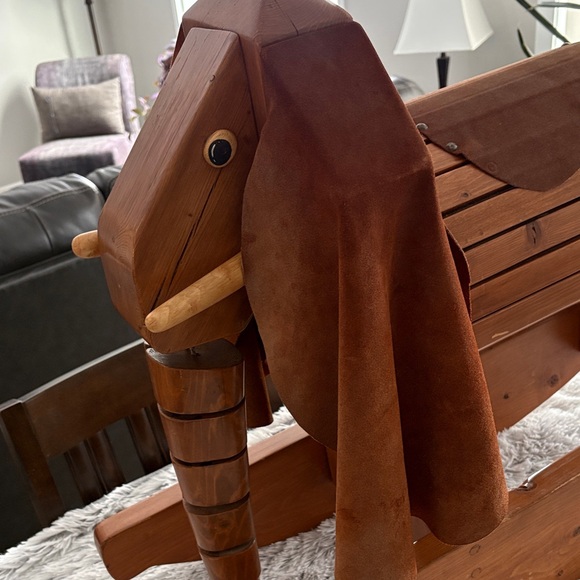 Wooden Elephant Rocking Toy - Picture 12 of 15